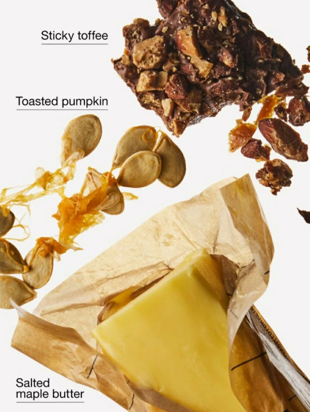 PUMPKIN & SALTED TOFFEE -Bath & Body Works Candle Wax Melts- $8 per pack